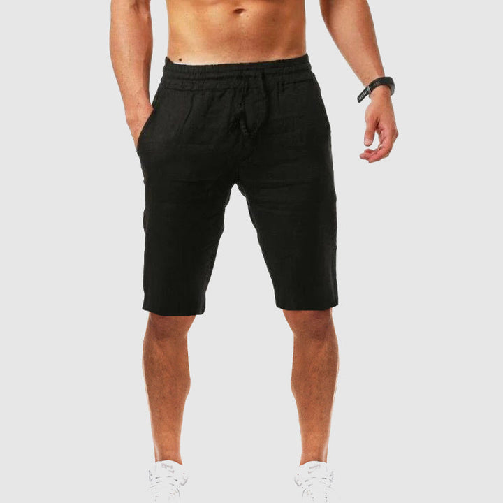 Men's Summer Shorts | Drawstring Knee Length
