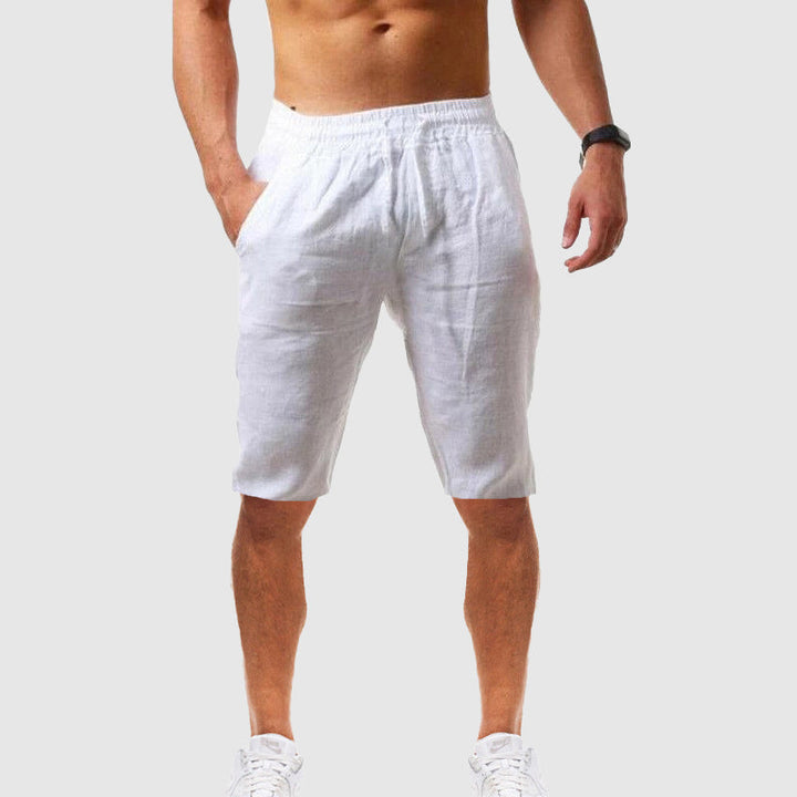Men's Summer Shorts | Drawstring Knee Length