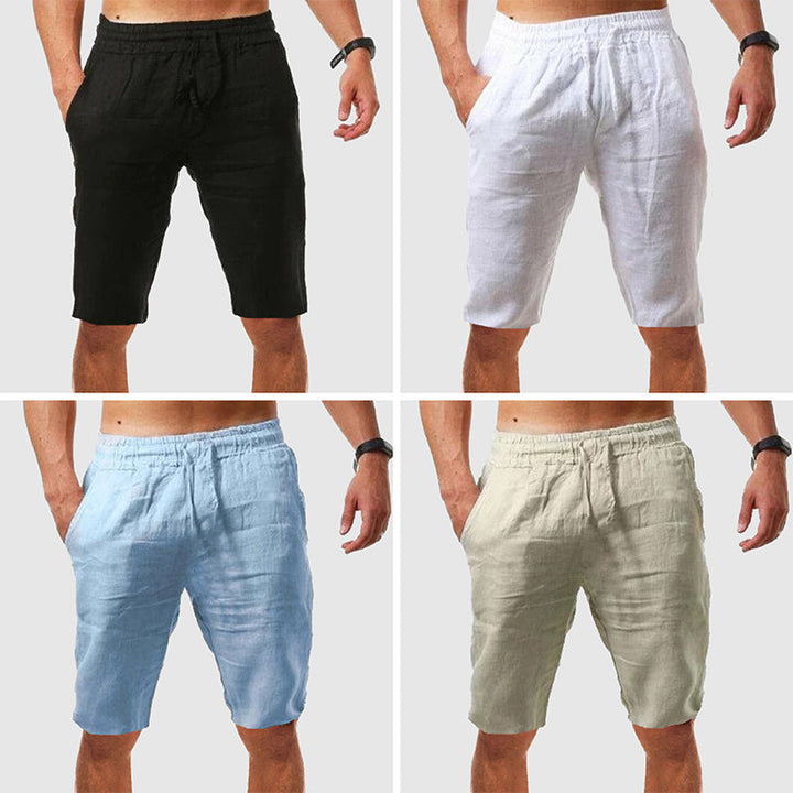 Men's Summer Shorts | Drawstring Knee Length