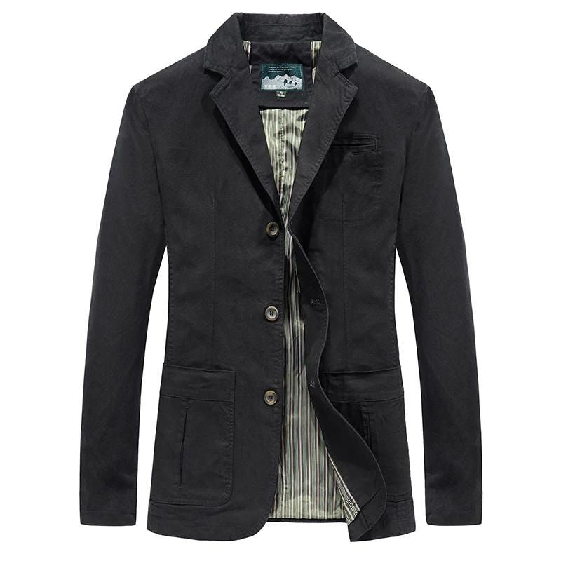Lightweight Jacket Men’s Single Breasted