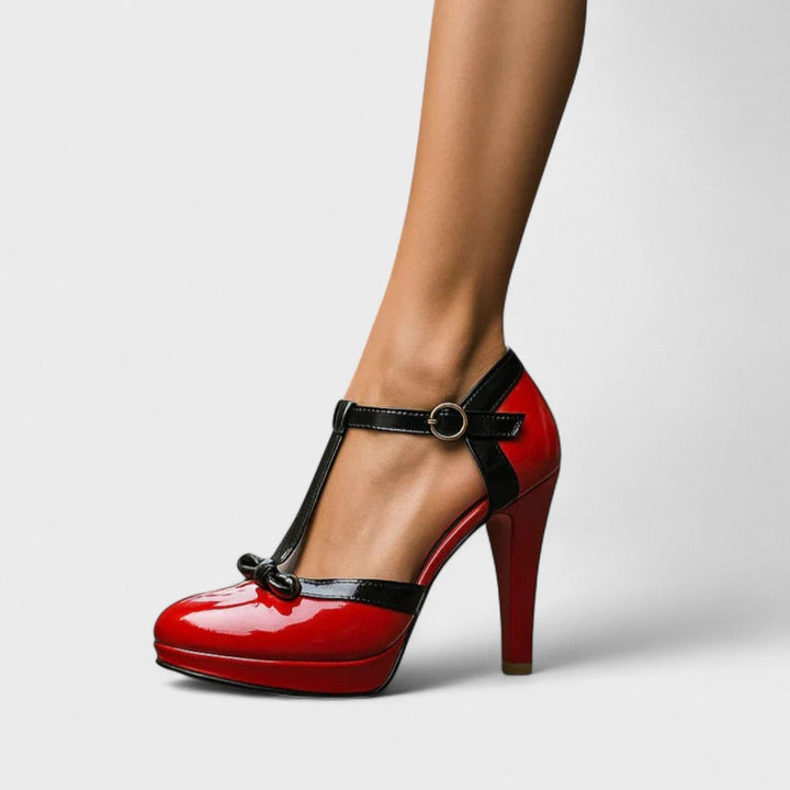 Women’s Comfortable Heels | T Bar Platform