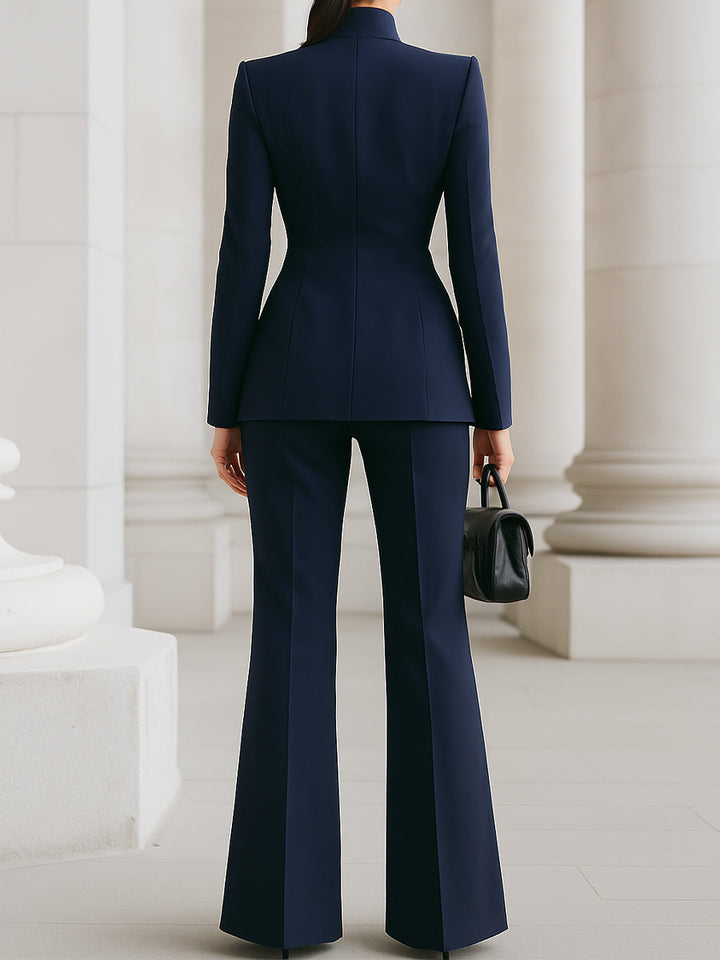 Elegant Blazer & Trouser Suit Set Women’s
