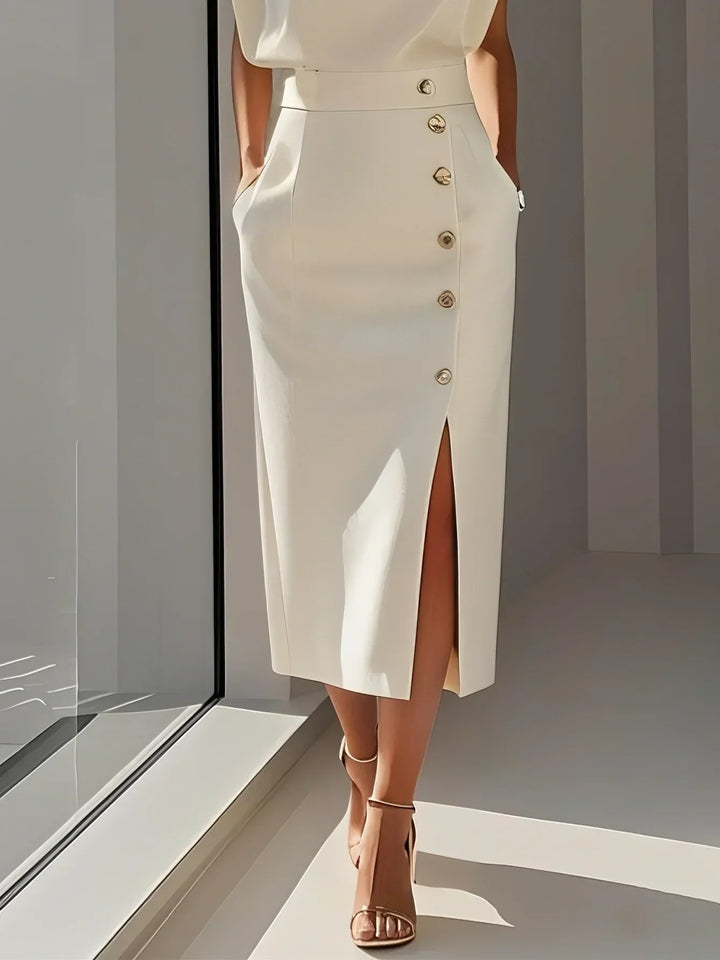 Women's Elegant Charm Effortless Midi Dress