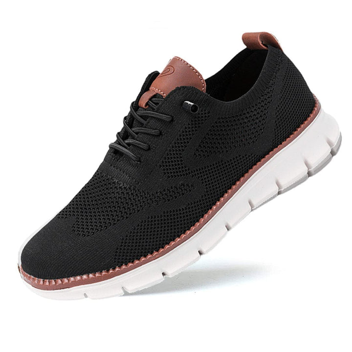 Comfortable Support Shoes Men’s | Lace Up Knit