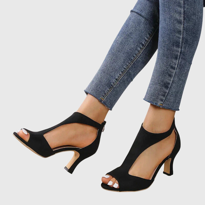 Women’s Peep Toe Heels | Cut Out