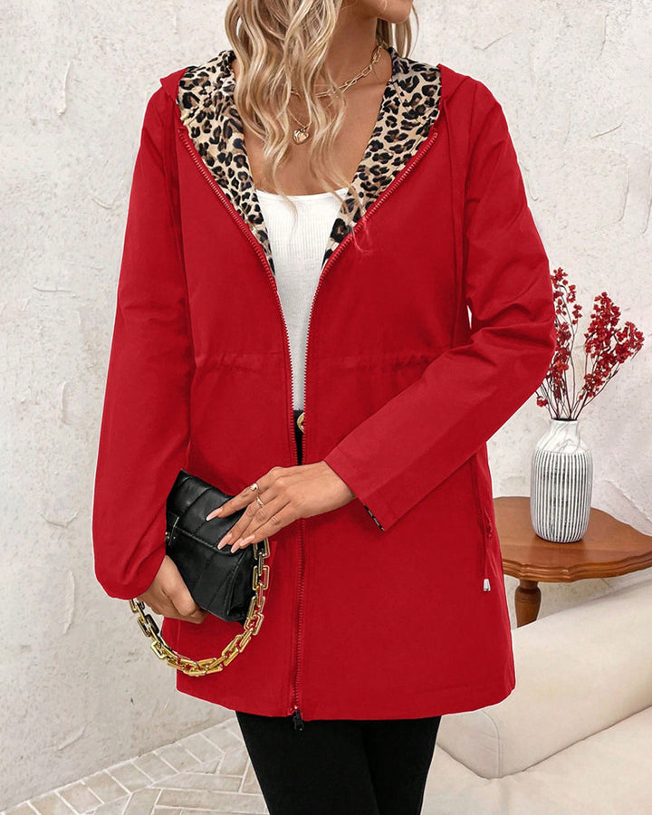 Women's Reversible Hooded Coat