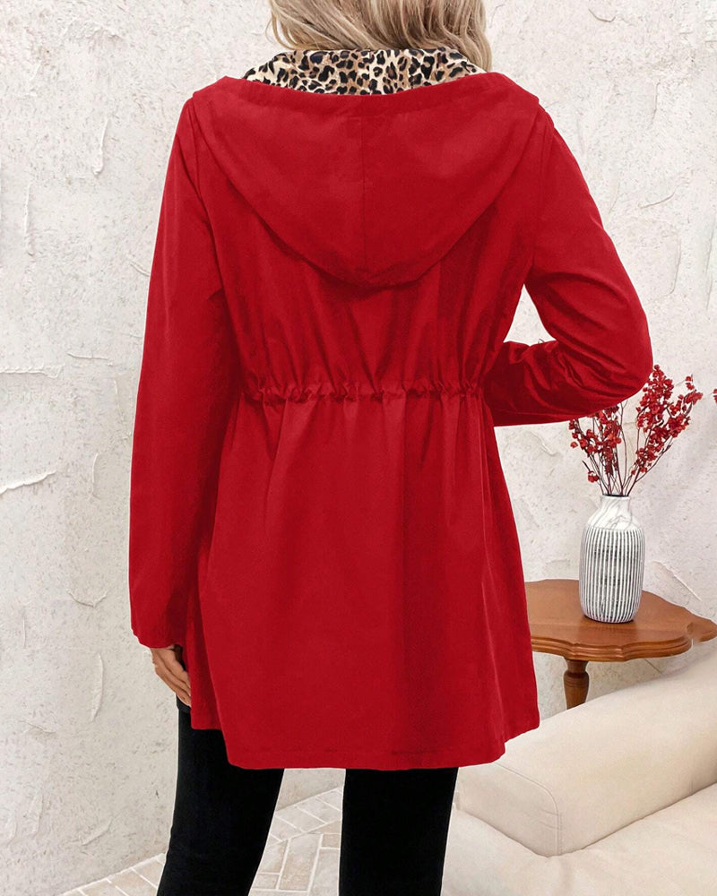Women's Reversible Hooded Coat