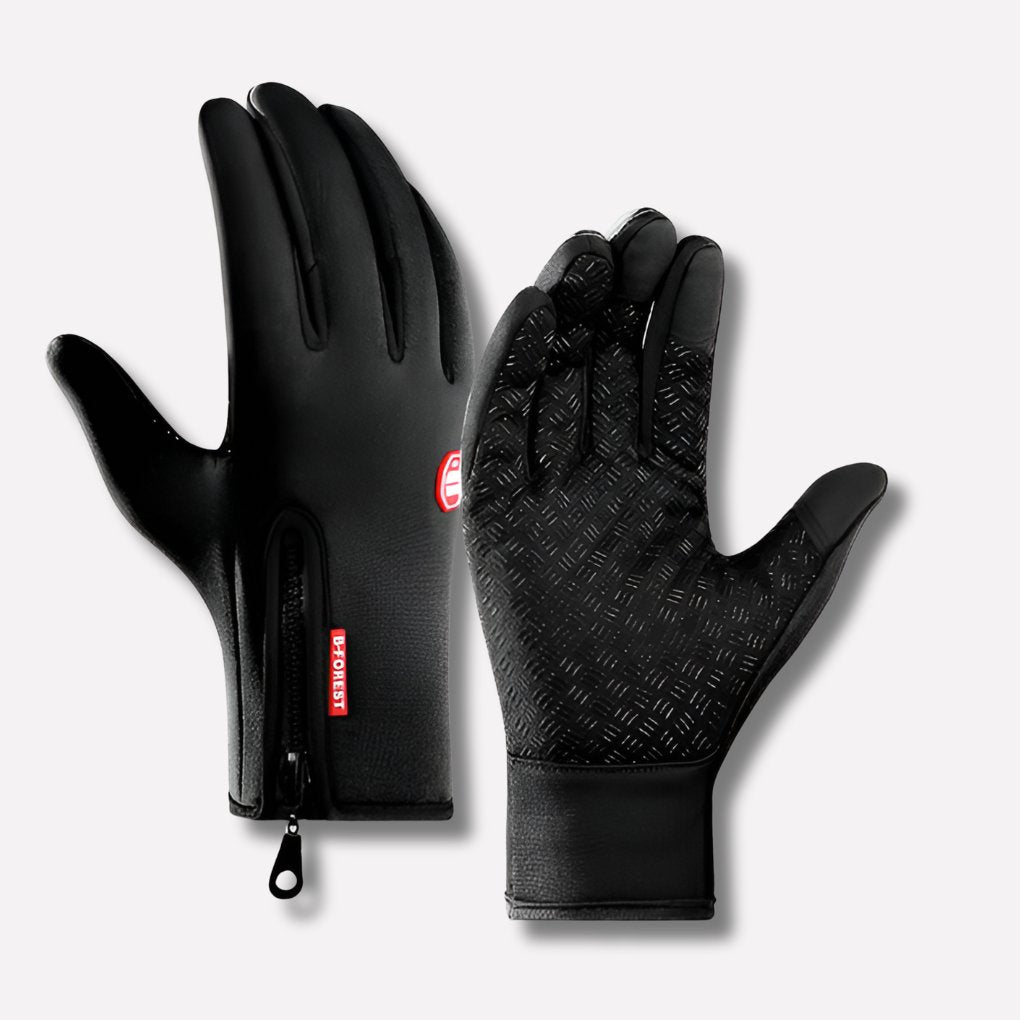 Heated Winter Gloves | Unisex Skiing & Cycling Zip Cuff Hero