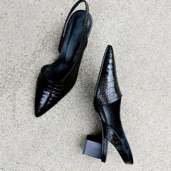 Women’s Slingback Pumps | Block Heel