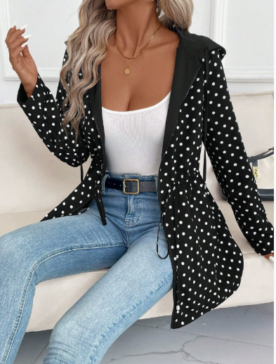 Women's Reversible Hooded Coat