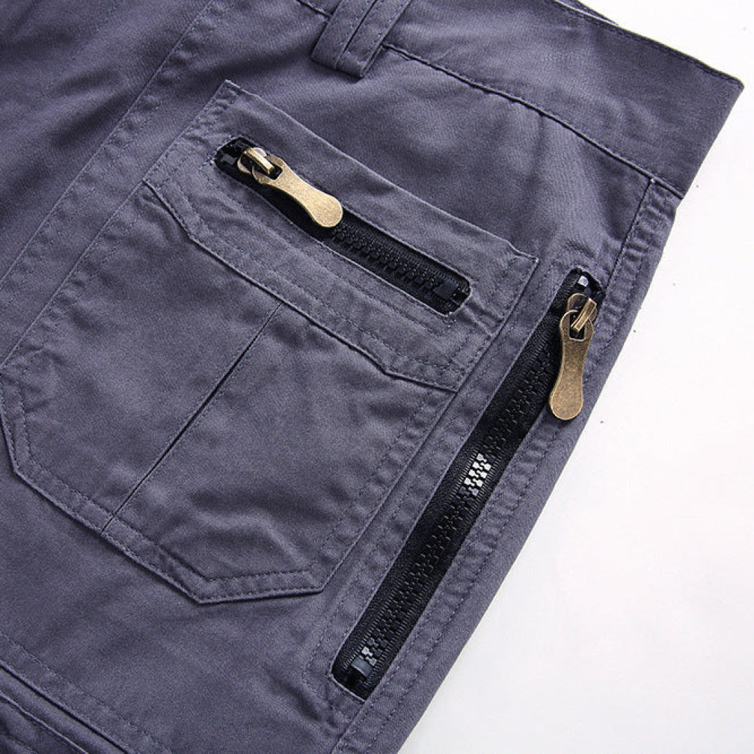Cargo Shorts Men’s Zip Pocket