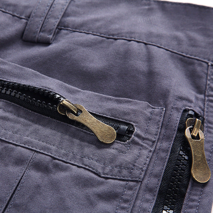 Cargo Shorts Men’s Zip Pocket