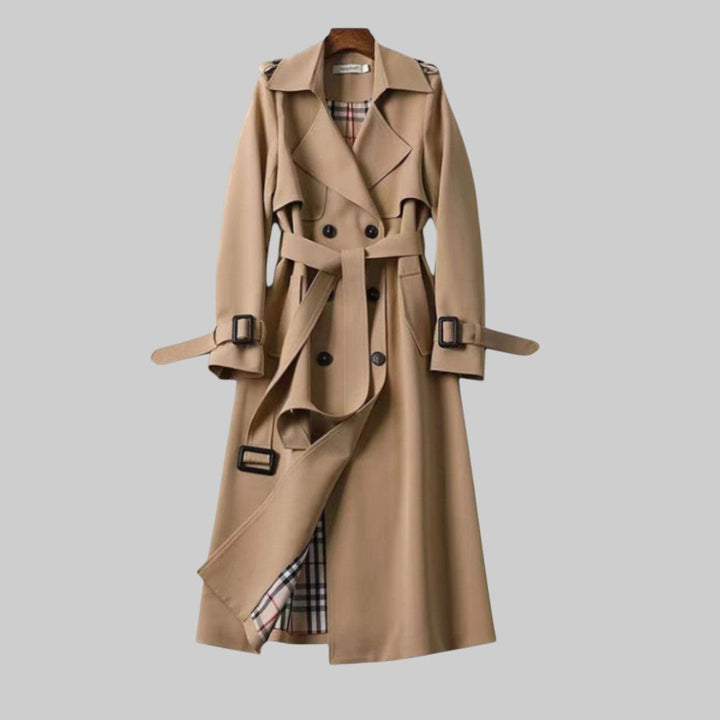 Classic Trench Coat | Belted Double Breasted