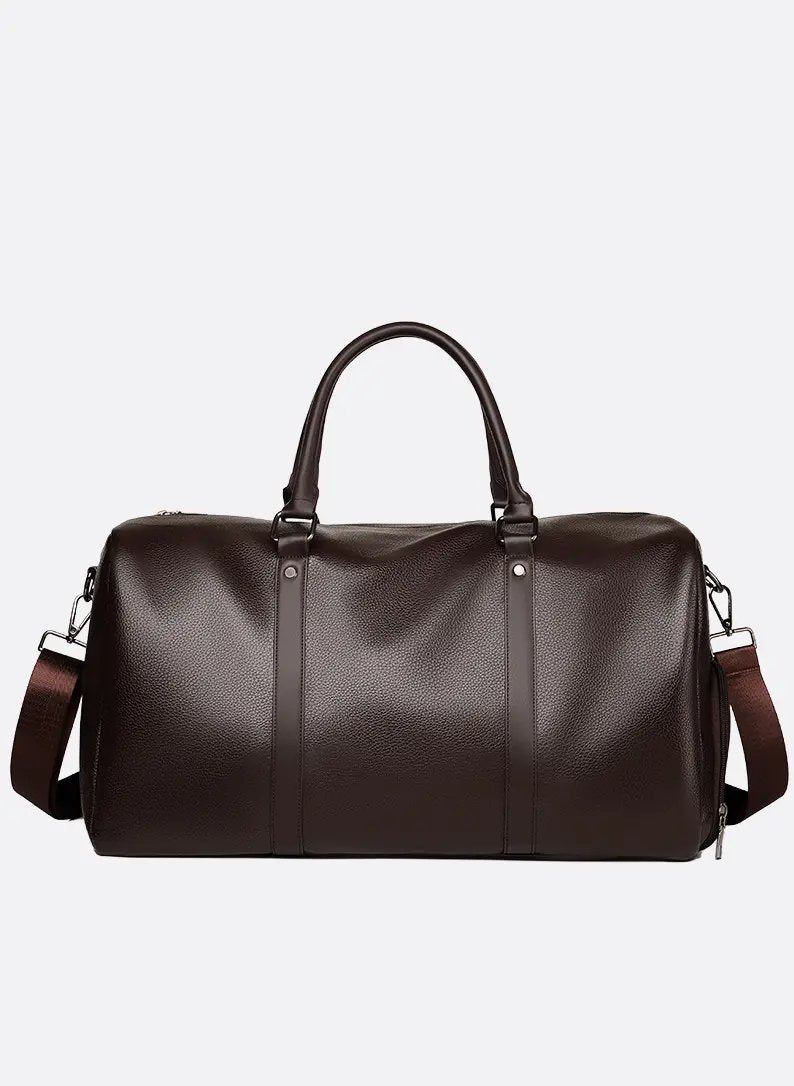 Men's Barrel Gym and Travel Duffel Bag | Multi-Compartment Carry All Back