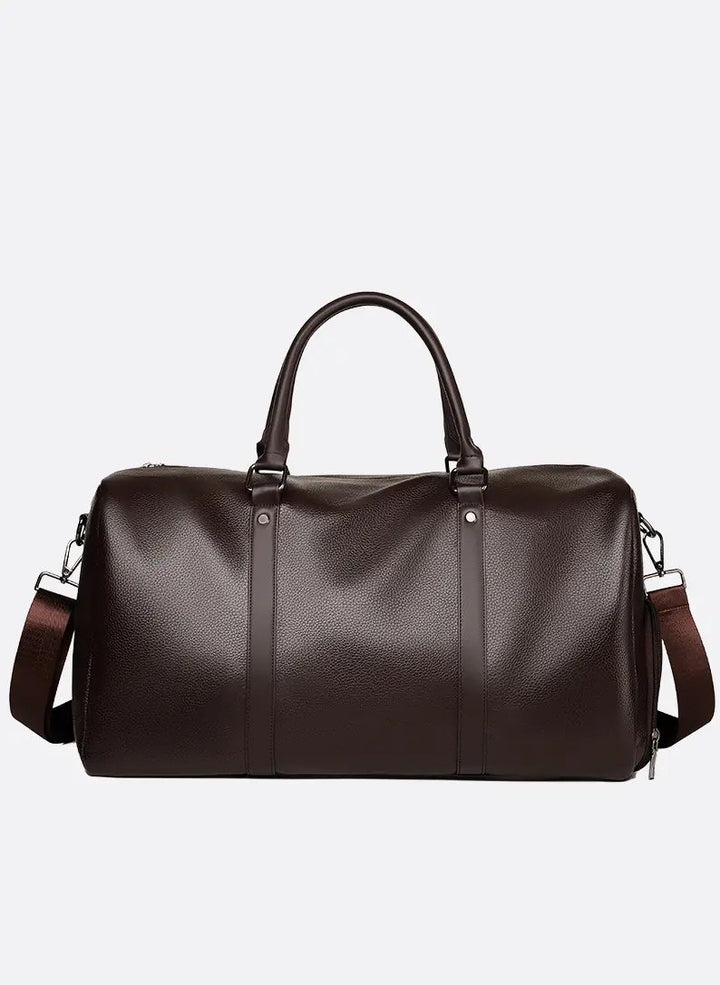 Men's Barrel Gym and Travel Duffel Bag | Multi-Compartment Carry All Back