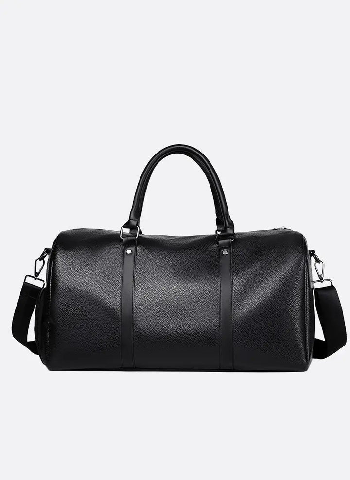 Men's Barrel Gym and Travel Duffel Bag | Multi-Compartment Carry All Side