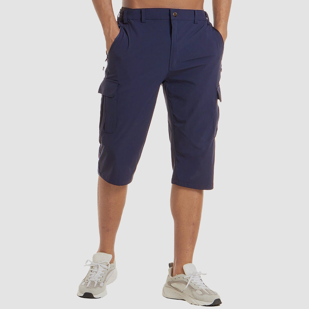 Men's Below Knee Stretch Fit Cargo Shorts Alternate