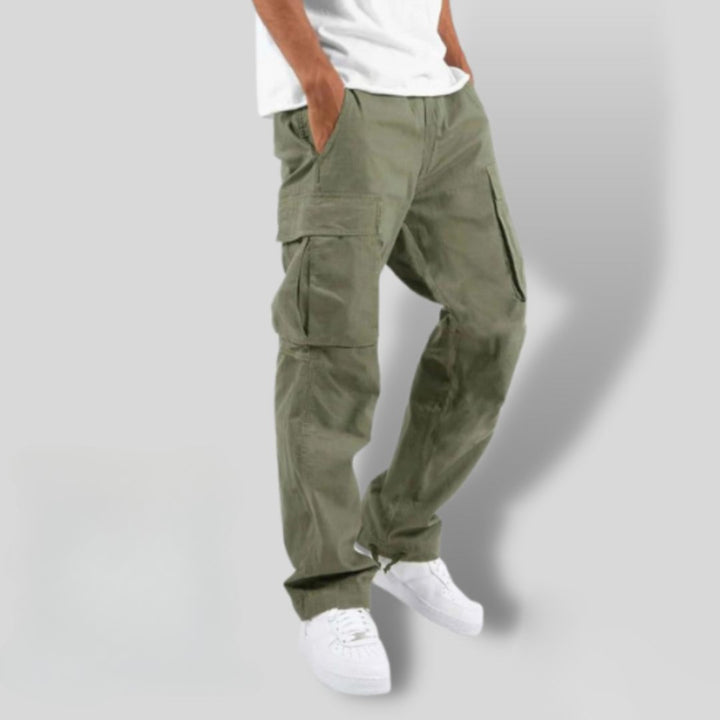 Men's Cargo Trousers | Loose Fit with Double Cargo Pockets Hero