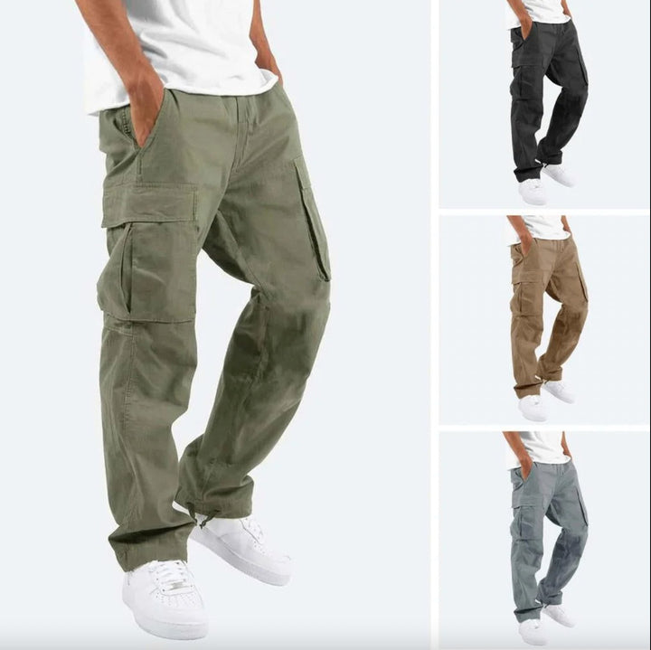 Men's Cargo Trousers | Loose Fit with Double Cargo Pockets Lifestyle