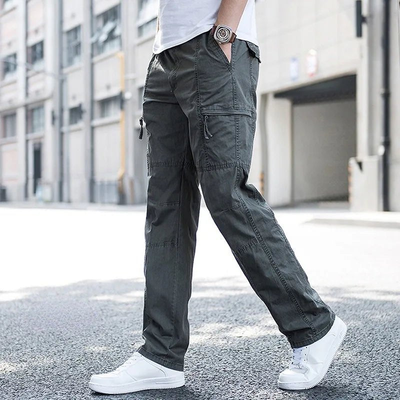 Men's Cargo Trousers | Relaxed Fit with Side Pockets Hero