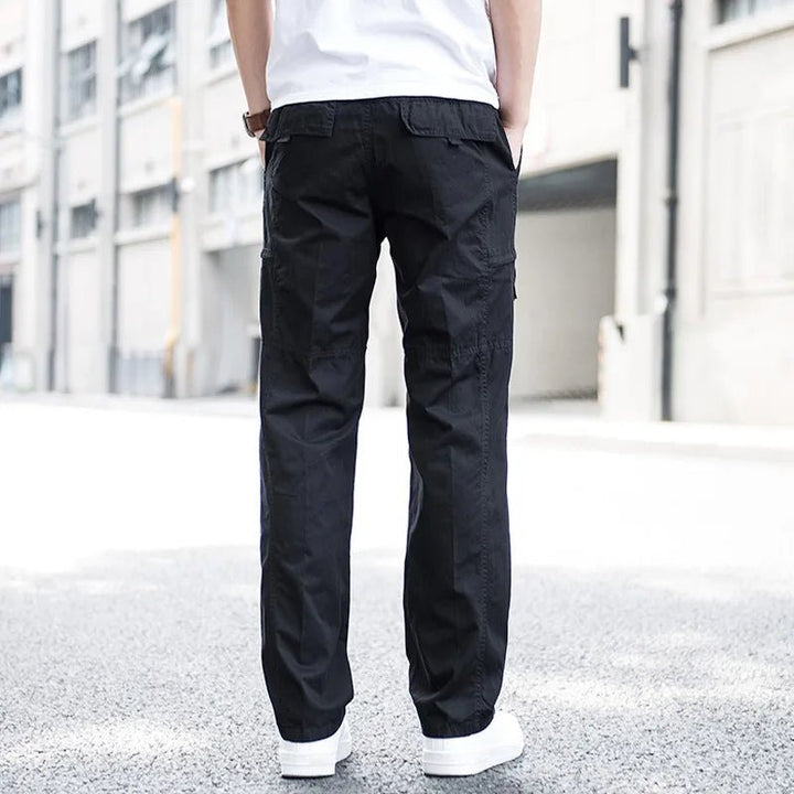 Men's Cargo Trousers | Relaxed Fit with Side Pockets Side