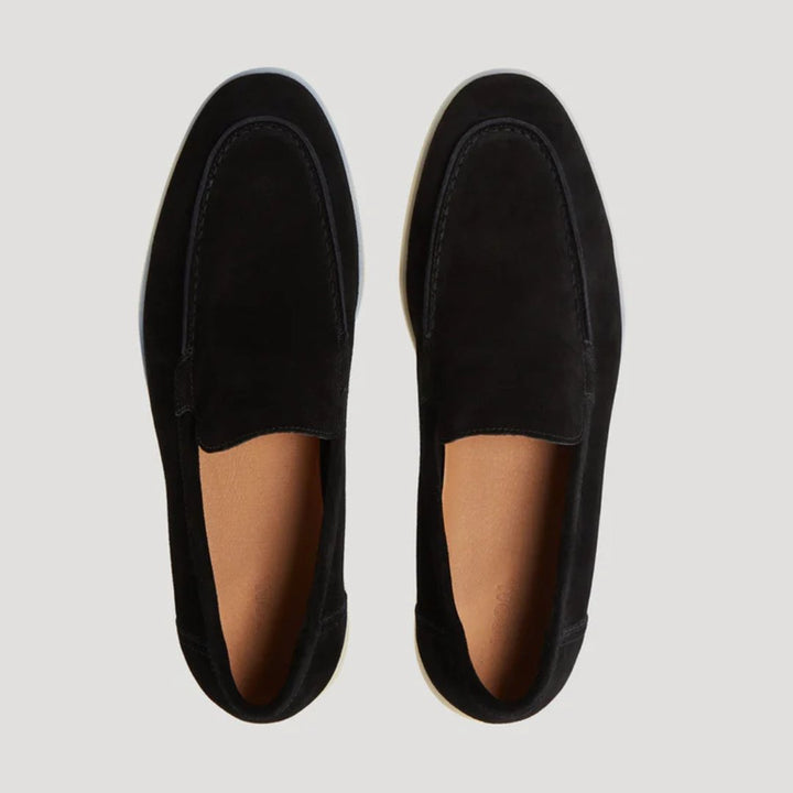 Men's Classic Everyday Loafers | Slip On Comfort Fit Detail