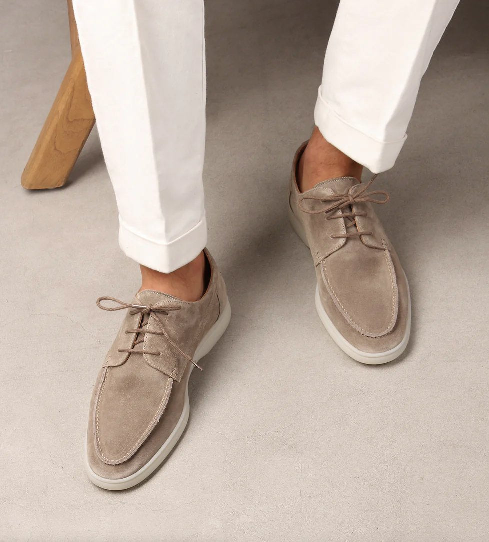 Men's Classic Loafer Shoes | Suede Slip On Leather Alternate