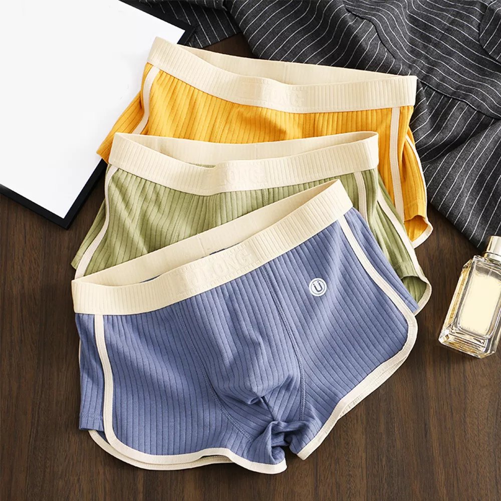 Men's Color-Block Boxer Briefs | Daily Fit with Curved Hem Hero