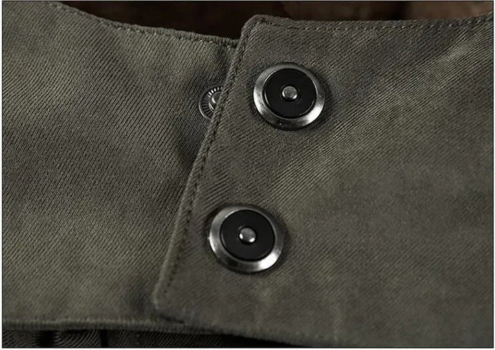 Men's Fur Hooded Winter Parka | Relaxed Fit Layering Coat Alternate