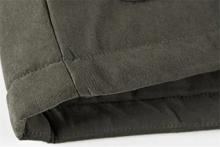 Men's Fur Hooded Winter Parka | Relaxed Fit Layering Coat View 11