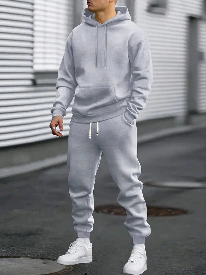 Men's Hoodie Jogger Set | Cuffed Ankle Two Piece Hero