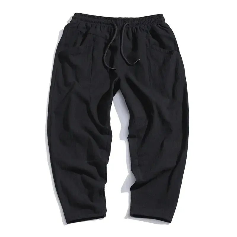 Men's Kyoto Cropped Tapered Pants | Relaxed Fit Oxford Back