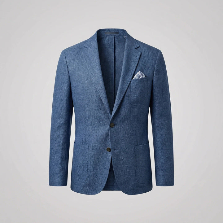 Men's Linen Blazer Jacket | Smart Casual Lightweight Fit Lifestyle
