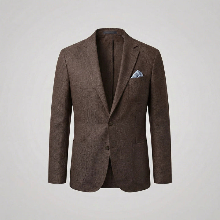 Men's Linen Blazer Jacket | Smart Casual Lightweight Fit View 12