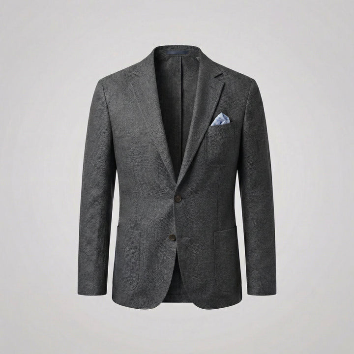 Men's Linen Blazer Jacket | Smart Casual Lightweight Fit View 13