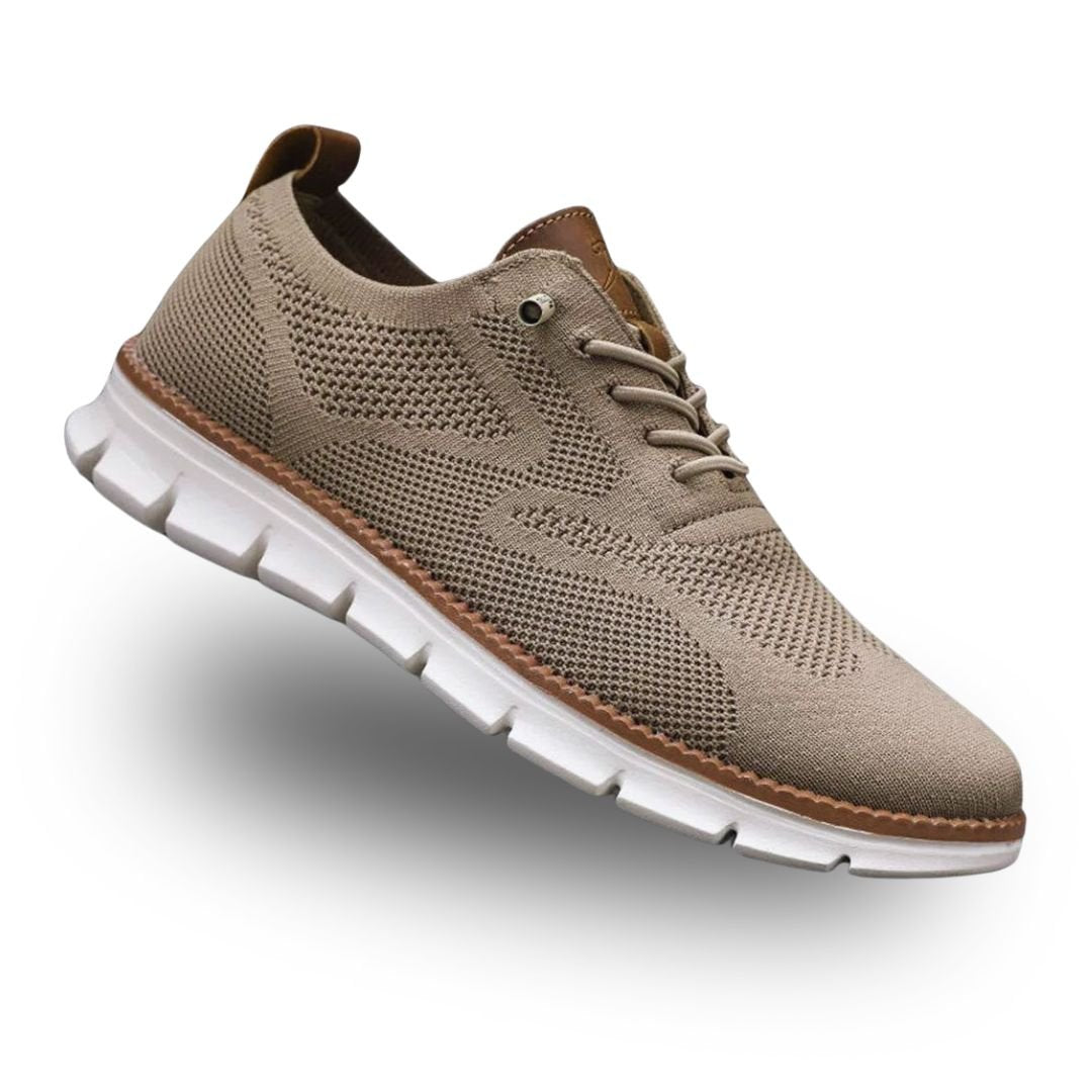 Men's Orthopedic Walking Shoes | Wide Toe Box with Leather Trim View 16