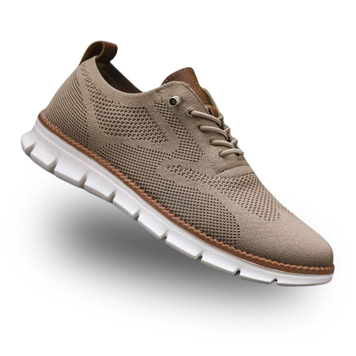 Men's Orthopedic Walking Shoes | Wide Toe Box with Leather Trim View 16