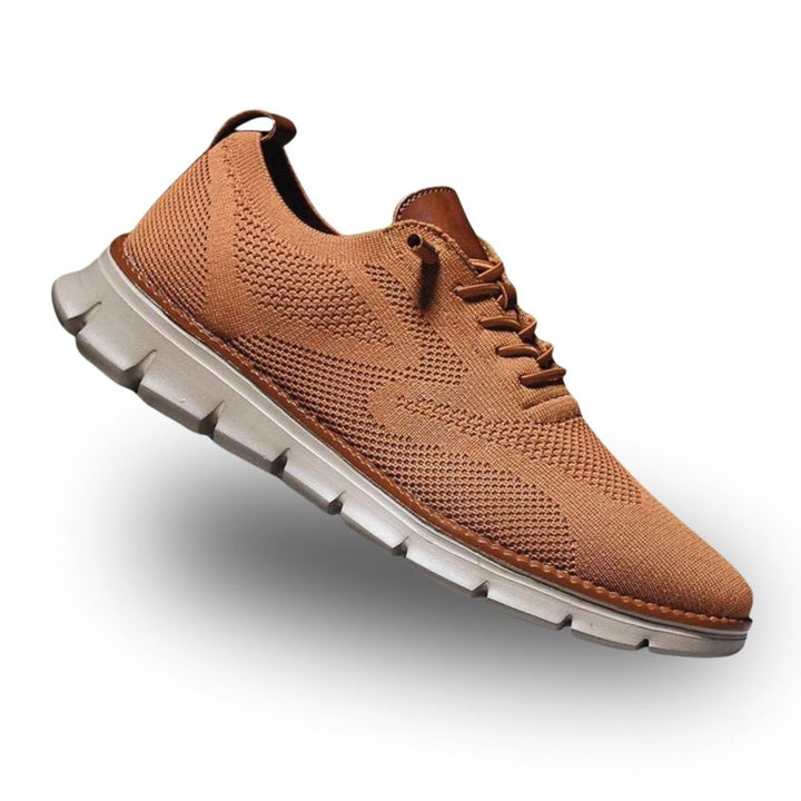 Men's Orthopedic Walking Shoes | Wide Toe Box with Leather Trim View 17