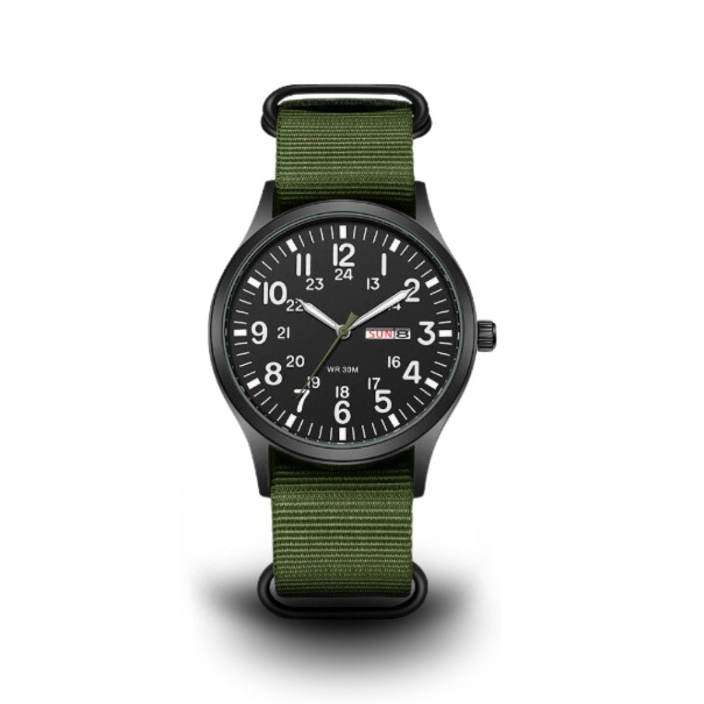 Men's Outdoor Military Watch | Rugged Field Dial Hero