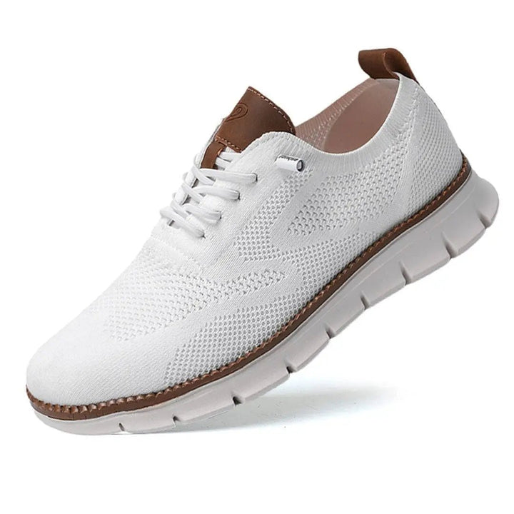Men's Oxford Knit Sneakers | Ultra-Cushioned Breathable Fit Full
