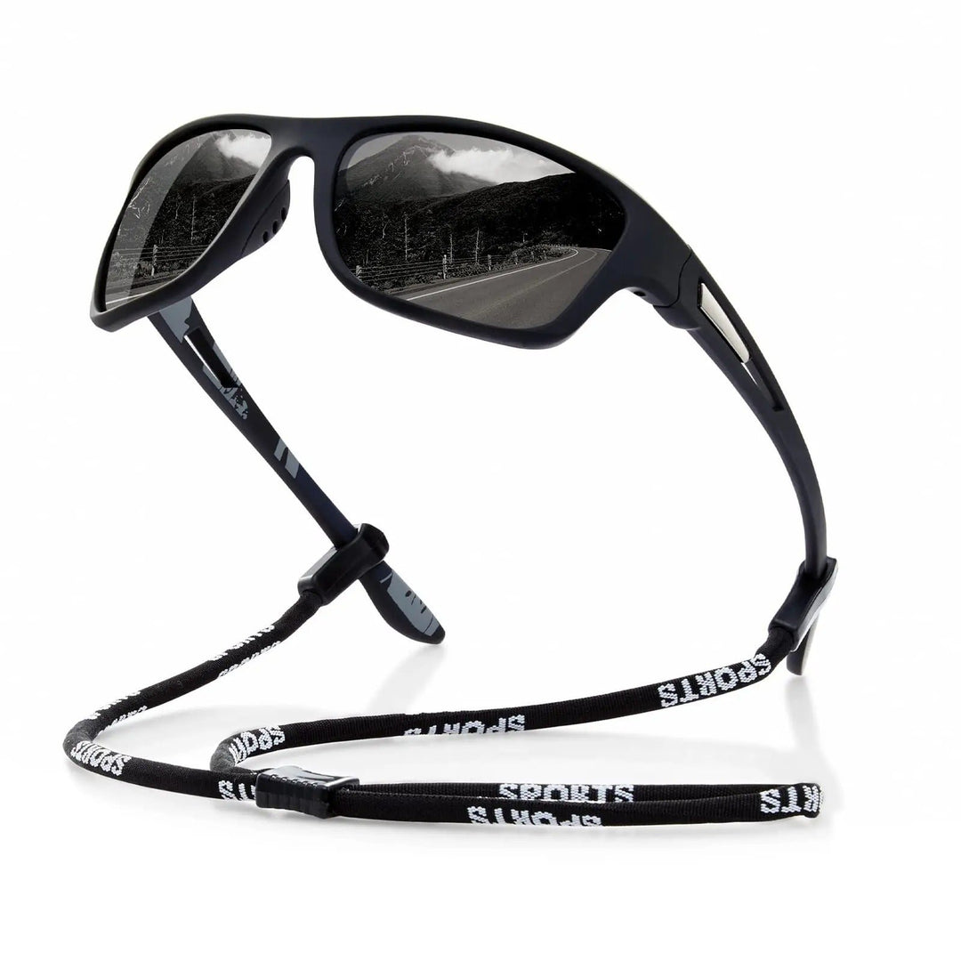 Men's Polarized Outdoor Sunglasses | Wraparound Shield Sport Fit Hero