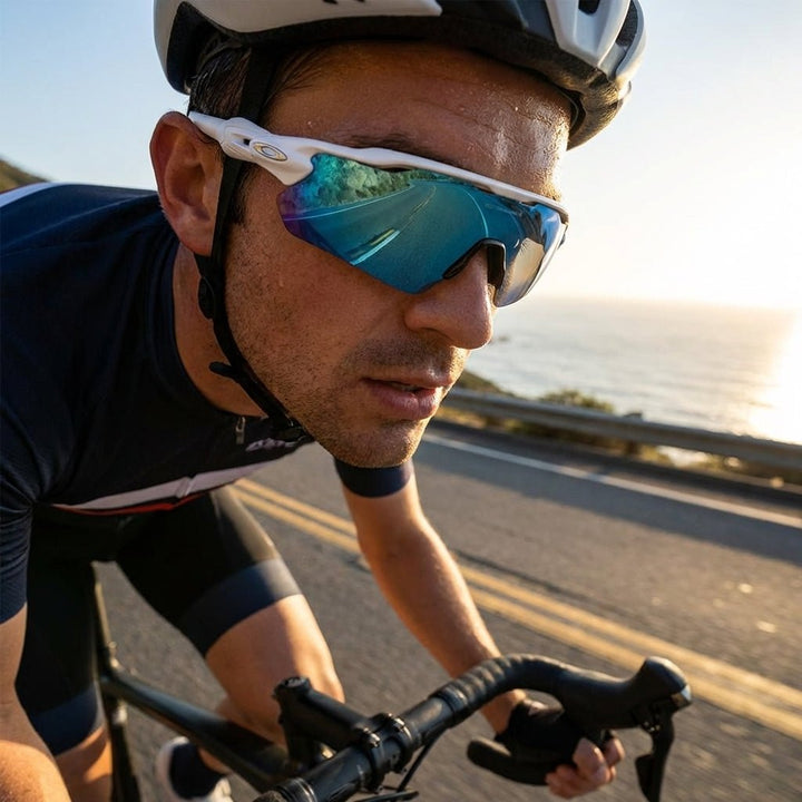 Men's Polarized Sunglasses | Shield Lens Sweat Resistant Hero