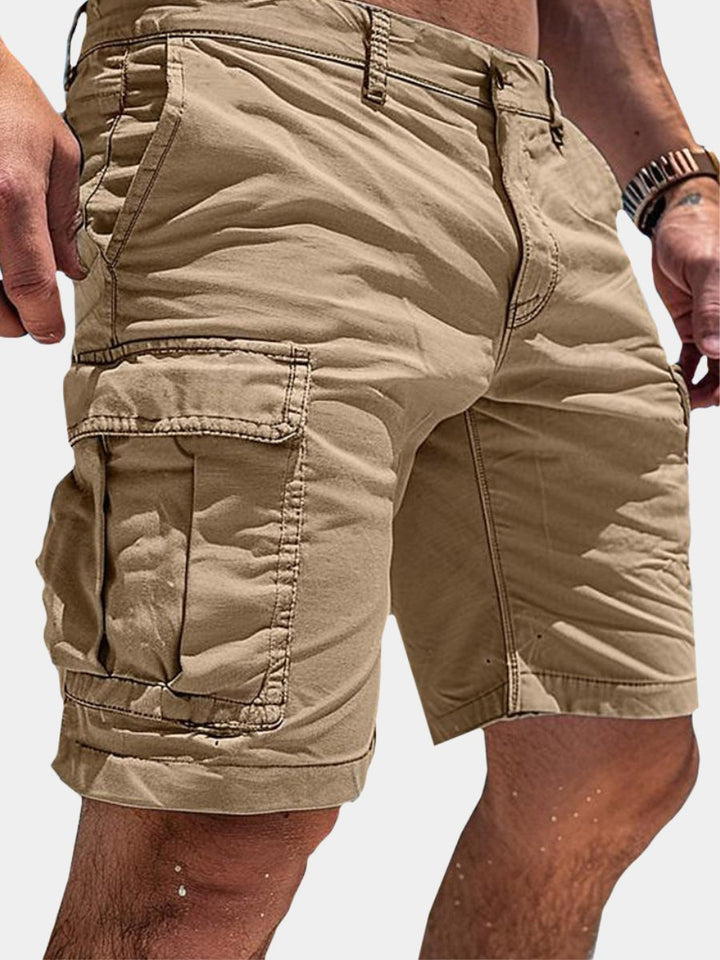 Men's Relaxed Fit Cargo Shorts with Large Pockets Hero