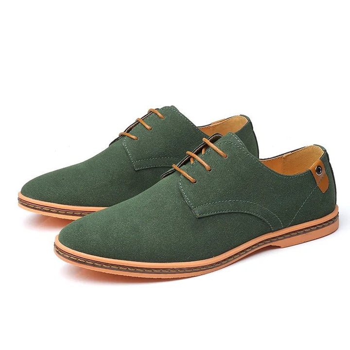 Men's Signature Oxford Shoes | Derby Toe Vegan Suede Fit Hero