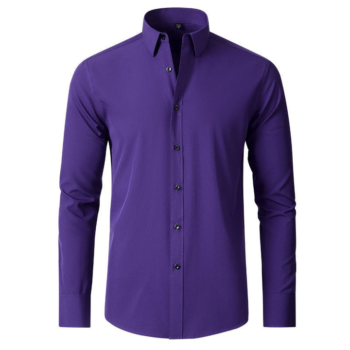 Men's Slim Stretch Shirt | Smart Fit Everyday Wear Angle