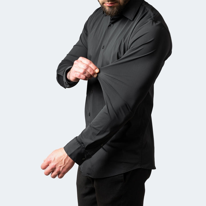 Men's Slim Stretch Shirt | Smart Fit Everyday Wear Back