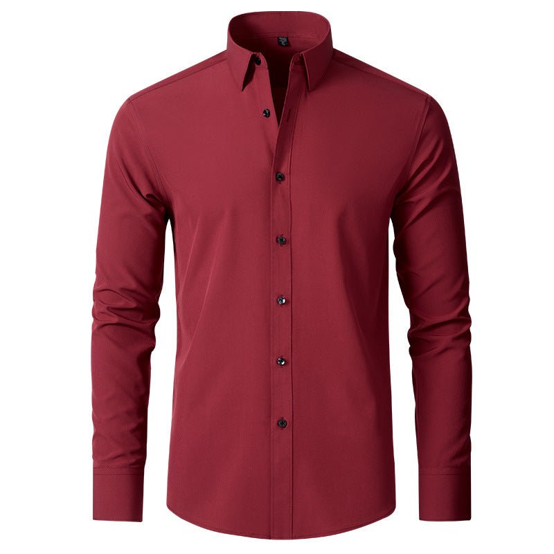 Men's Slim Stretch Shirt | Smart Fit Everyday Wear View 11