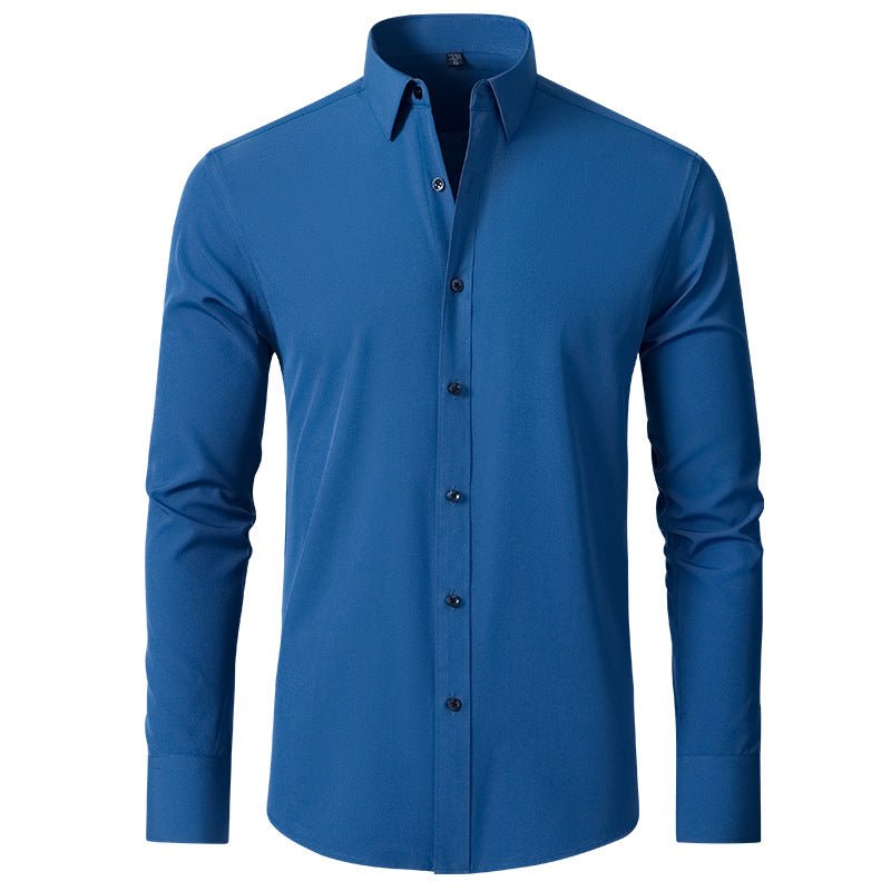 Men's Slim Stretch Shirt | Smart Fit Everyday Wear View 12