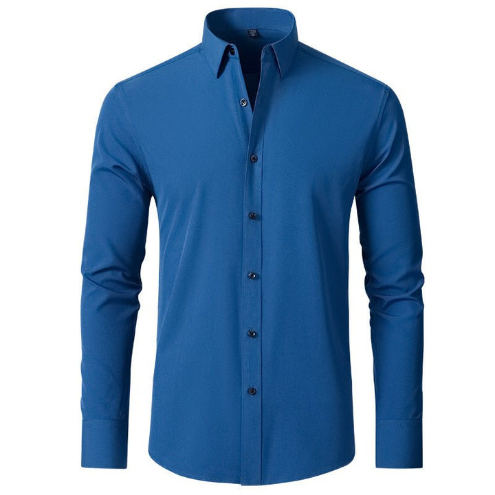 Men's Slim Stretch Shirt | Smart Fit Everyday Wear View 12