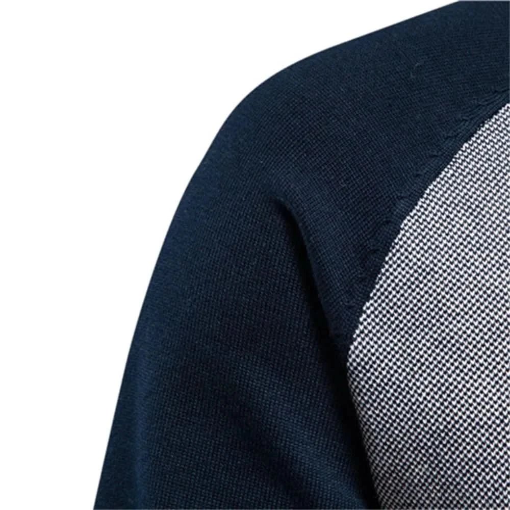 Men's Smart Comfort Cardigan | Slim Fit Raglan Sleeve Close Up